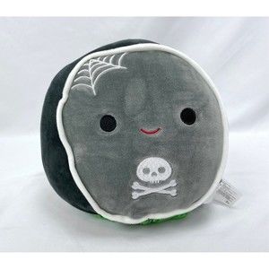 New Squishmallows 8” Flipamallows Alva Felice RIP Tombstone Halloween Plush
